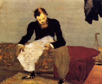 Ker-xavier Roussel Reading The Newspaper Artwork by Edouard Vuillard