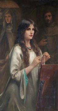 The Rosary Artwork by Beatrice Offor