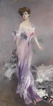 Portrait Of Mrs. Howard-johnston (dolly Baird Of Bunbarton) Artwork by Giovanni Boldini