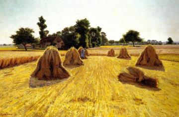 Grain Fields Artwork by Edwin Evans