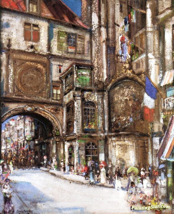 The Big Clock, Rouen Artwork by James Kay