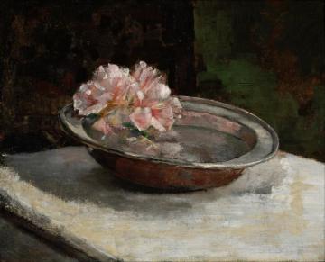 Still Life With Rhododendron Artwork by Abbott Handerson Thayer