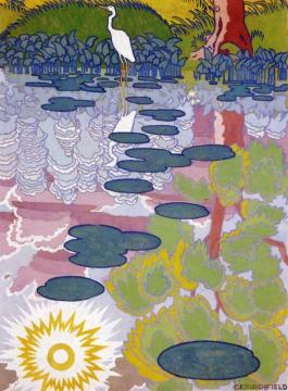 Crane Artwork by Charles Burchfield