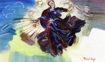 Allegory with Angels Artwork by Raoul Dufy