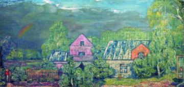 After The Rain Artwork by Nikolai Krymov