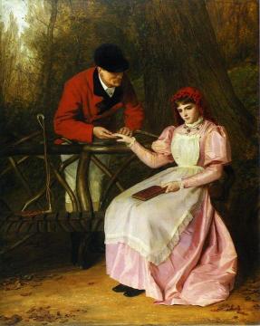 All the World Over Artwork by James Hayllar, R.B.A.