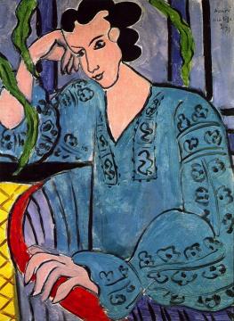 Green Rumanian Blouse Artwork by Henri Matisse