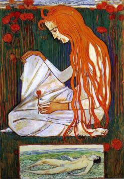 The Dream Artwork by Ferdinand Hodler