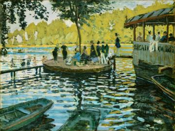 La Grenouillere Artwork by Claude Oscar Monet