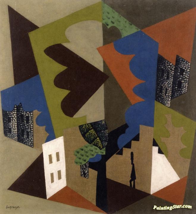 City Artwork by Leopold Survage