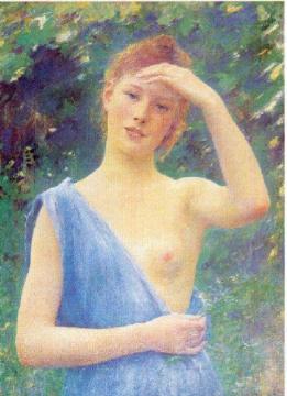 Adolescence Artwork by Louis-Joseph-Raphael Collin