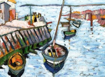 Largo Artwork by George Leslie Hunter