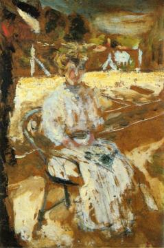 Tennis Game by the Sea Artwork by Edouard Vuillard