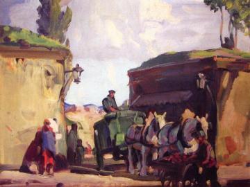 Paris Gate Artwork by Frank Nelson Wilcox