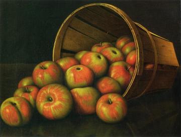 Basket of Apples Artwork by Levi Wells Prentice