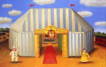 Circo Ataid Artwork by Fernando Botero