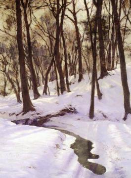 The Pool Artwork by Walter Launt Palmer