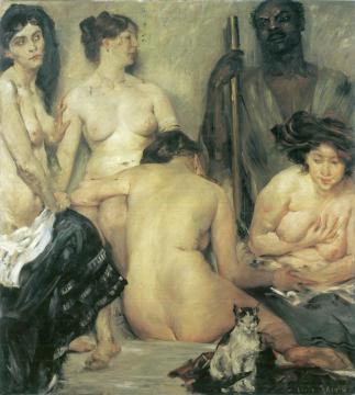 Der Harem Artwork by Lovis Corinth