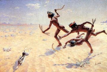 The Hopi Indian Runners Artwork by William Robinson Leigh