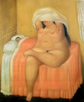 The Lovers Artwork by Fernando Botero