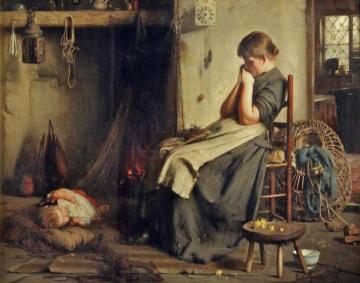 Fisherman's Wife Artwork by Arthur Hacker