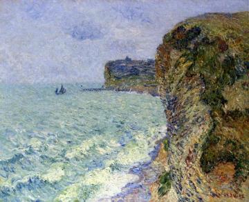 Grainville Cliff near Fecamp Artwork by Gustave Loiseau