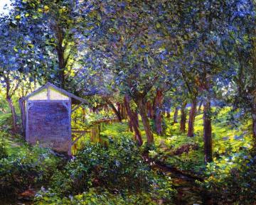 Giverny Landscae, in Monet's Garden Artwork by Lilla Cabot Perry