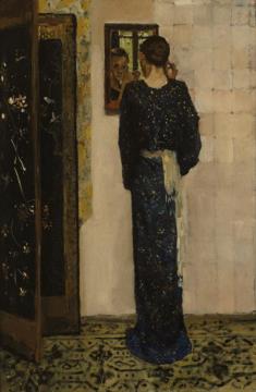 The Earring Artwork by George Heidrik Breitner