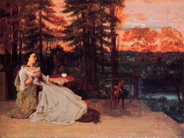 The Lady of Frankfurt Artwork by Gustave Courbet