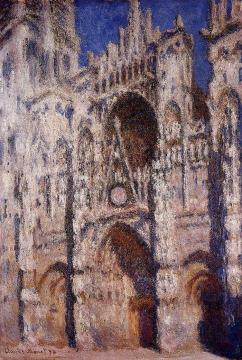 Rouen Cathedral Artwork by Claude Oscar Monet