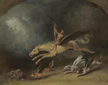 The Fox Hunter's Dream Artwork by William Holbrook Beard