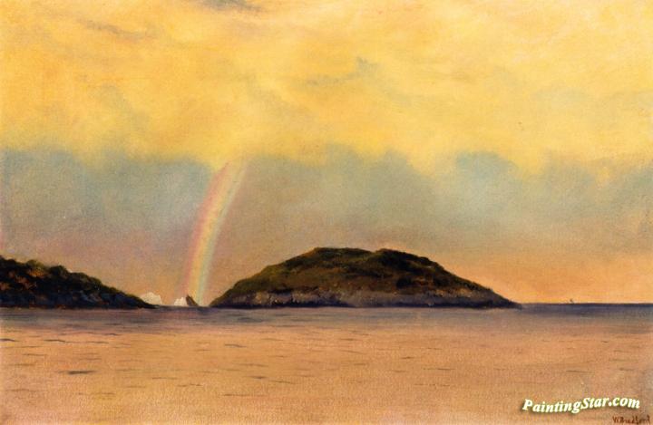 Rainbow over the Arctic Artwork by William Bradford