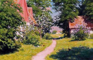 Blooming Fruit Trees Artwork by Johan Krouthén