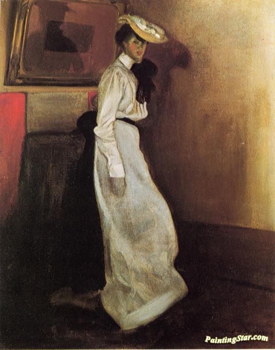 Jeanne in Interior Artwork by Alfred Henry Maurer