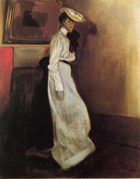 Jeanne in Interior Artwork by Alfred Henry Maurer