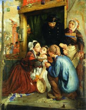 French Peasants Finding their Stolen Child Artwork by Philip Hermogenes Calderon