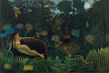 The Dream Artwork by Henri Rousseau