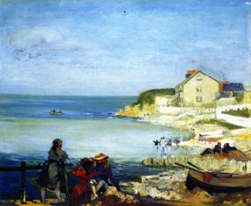 Beach at Swanage Artwork by Charles Conder