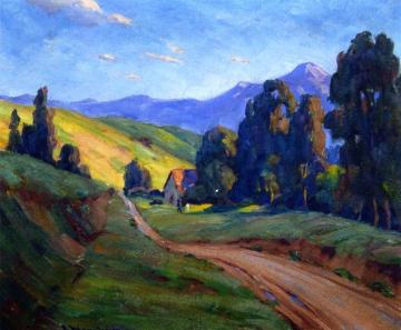 The Road to Capistrano Artwork by Jean Mannheim