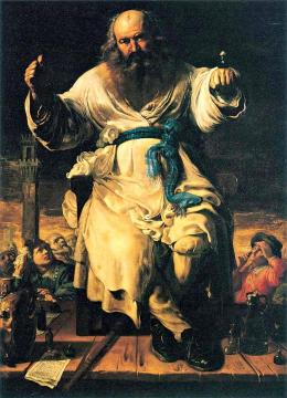 The Charlatan Artwork by Bernardino Mei