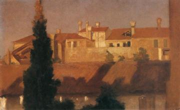 Study of House, Venice Artwork by Sir Frederick Lord Leighton