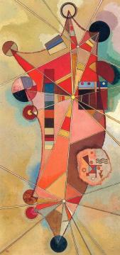 Fixed Points Artwork by Wassily Kandinsky