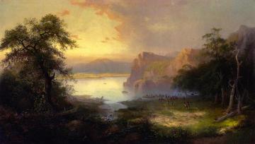 Indians On The Warpath Artwork by Frederick Ferdinand Schafer