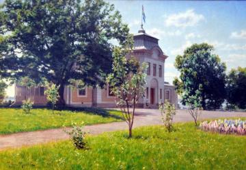 Nasby manor Artwork by Johan Krouthén