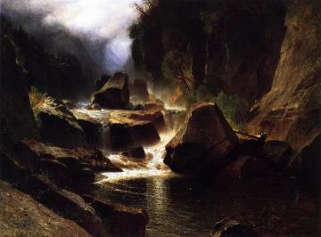 Ausable River Artwork by Samuel Colman