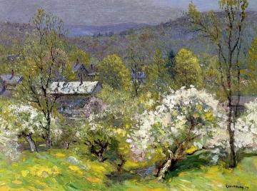 Apple Blossoms Artwork by John Joseph Enneking