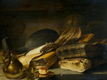 Still Life: Vanitas Artwork by Jan Lievens