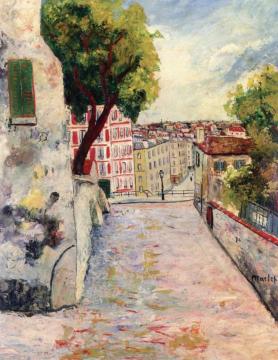 Rue de Mont Cenis Artwork by Elisée Maclet