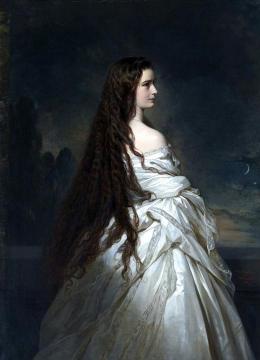 Empress Elisabeth Of Austria Artwork by Franz Xavier Winterhalter