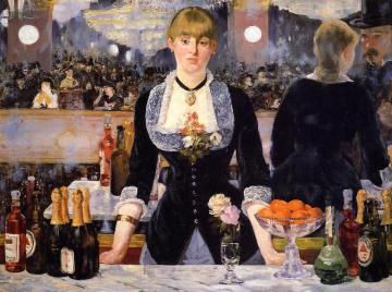 A Bar At The Folies-bergere Artwork by Edouard Manet